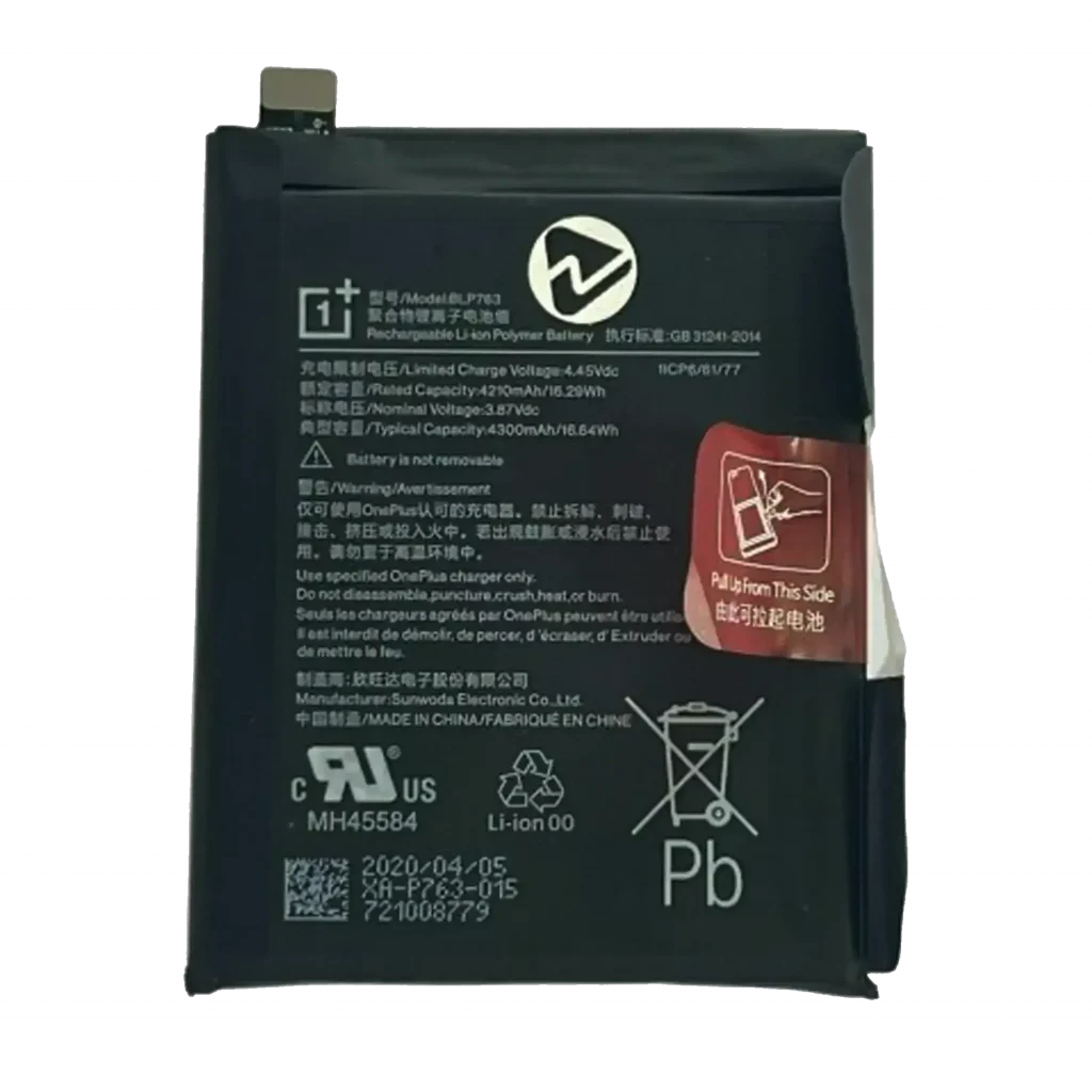 Replacement Battery For OnePlus 8 5G (UW Verizon Version) (BLP763)