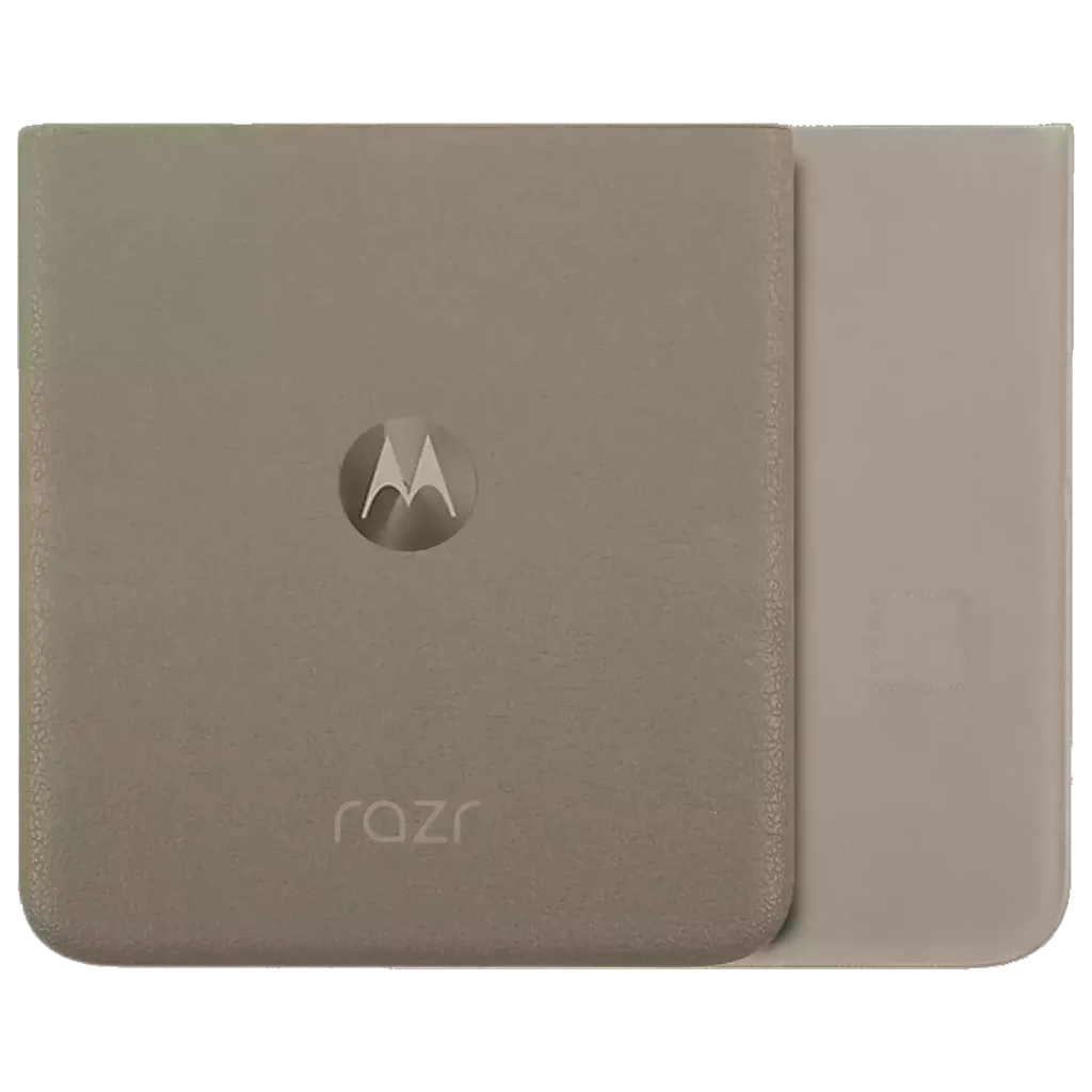 Back Cover Glass For Motorola Razr / Razr 50 (XT2453 / 2024) (Genuine OEM) (Beach Sand)