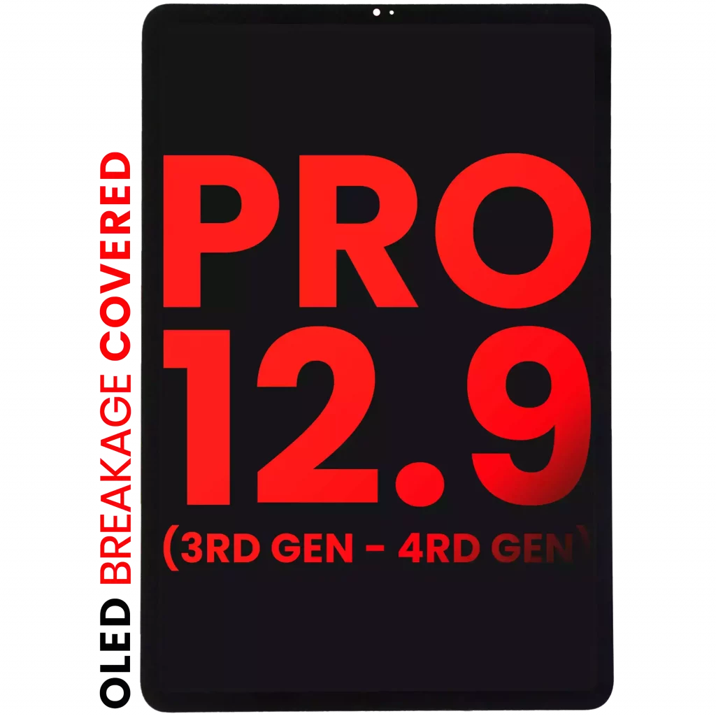 LCD Assembly With Digitizer For iPad Pro 12.9" 3rd Gen (2018) / iPad 12.9" 4th Gen (2020) (Aftermarket Pro: XO7) (All Colors)