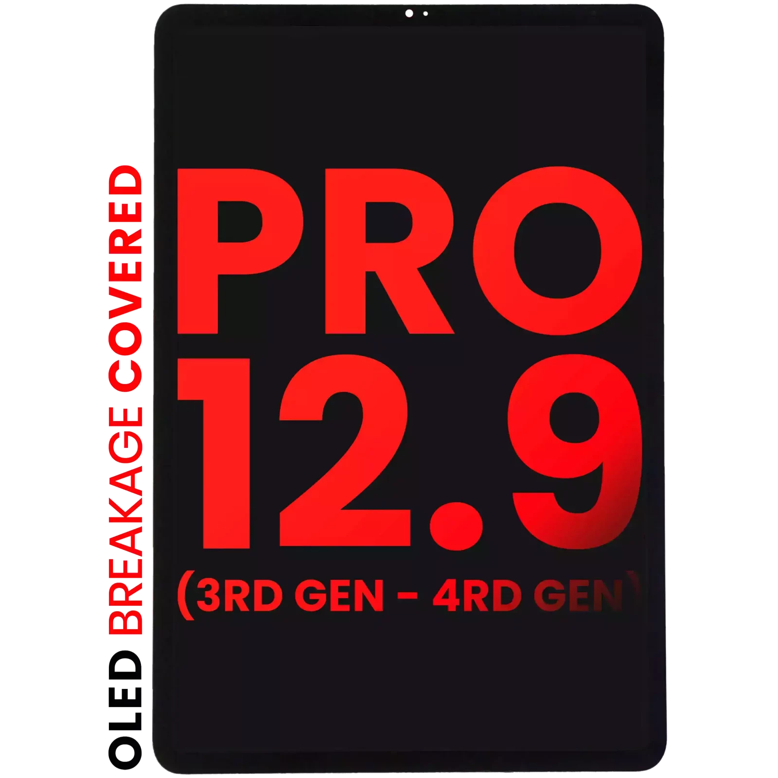 LCD Assembly With Digitizer For iPad Pro 12.9" 3rd Gen (2018) / iPad 12.9" 4th Gen (2020) (Aftermarket Pro: XO7) (All Colors)