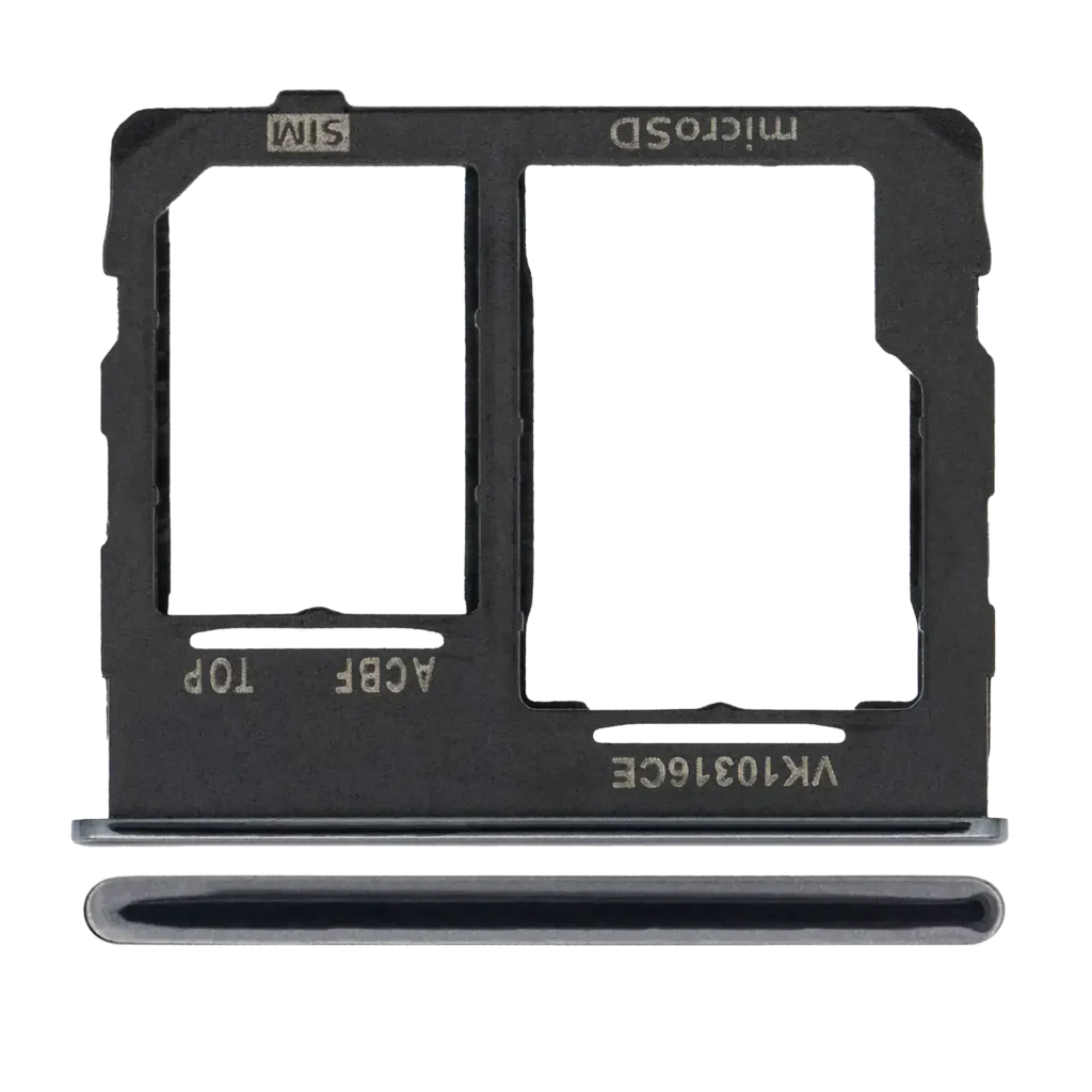 Single Sim Card Tray For Samsung Galaxy A32 5G (A326 / 2021) (Awesome Black)