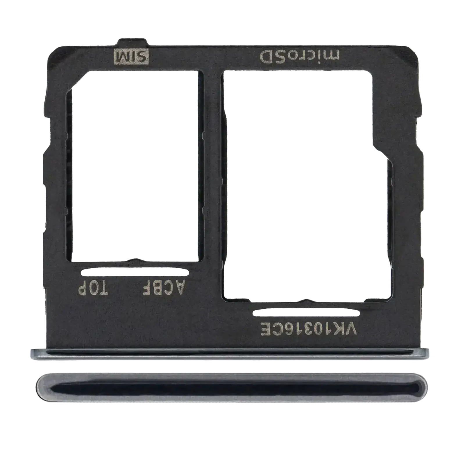 Single Sim Card Tray For Samsung Galaxy A32 5G (A326 / 2021) (Awesome Black)