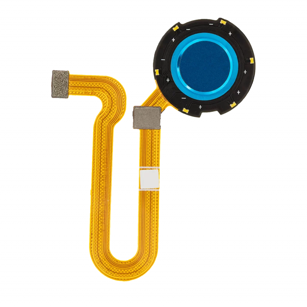 Fingerprint Reader With Flex Cable For Motorola One Hyper (XT2027 / 2020) (Deepsea Blue)