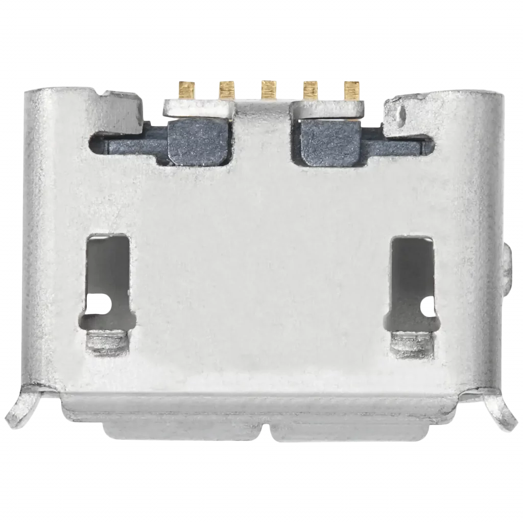Charging port soldering required - 05 Pin - Micro B - 2 Anchor Points (C012)