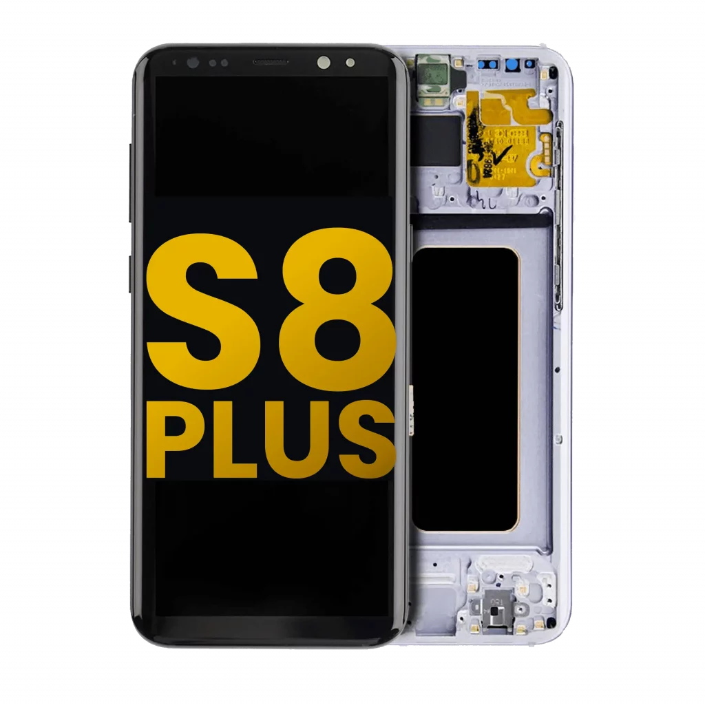 OLED Assembly With Frame For Samsung Galaxy S8 Plus (Refurbished) (Orchid Gray)