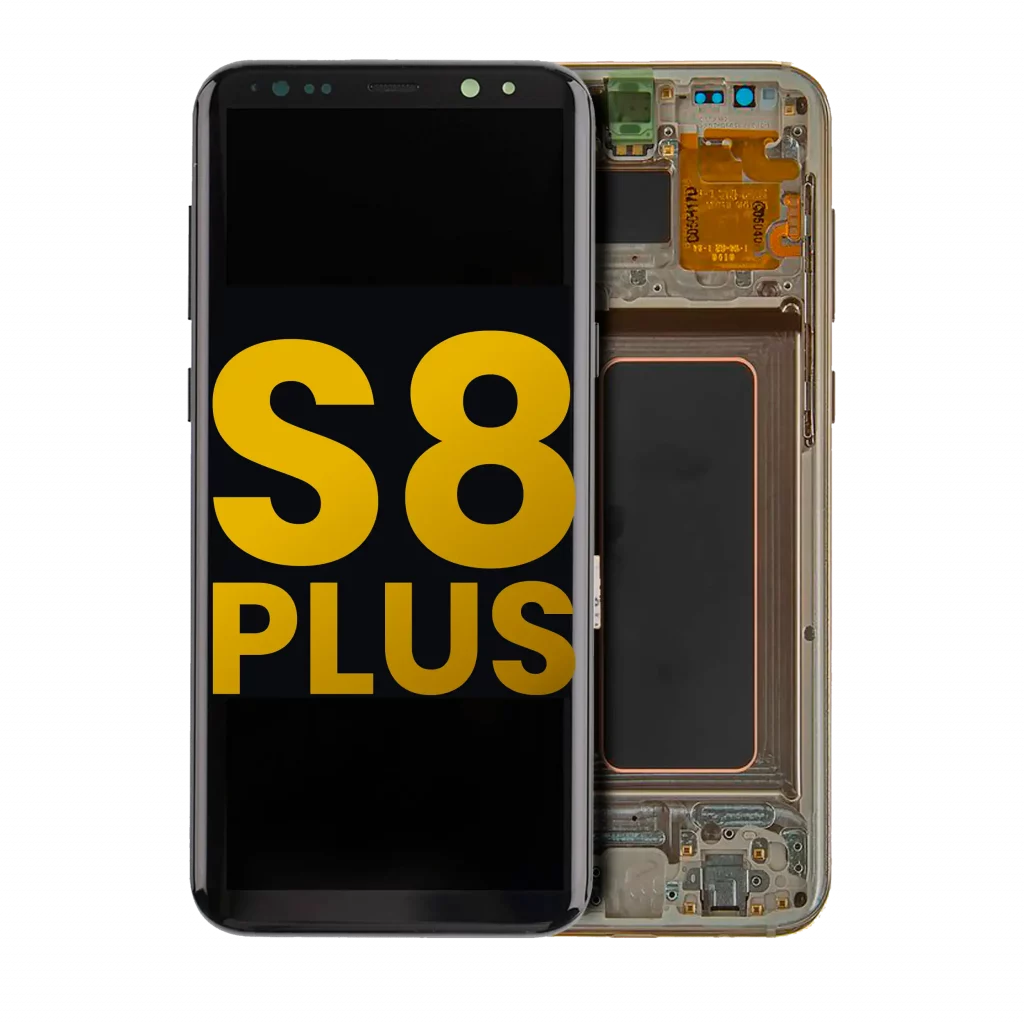 OLED Assembly With Frame For Samsung Galaxy S8 Plus (Refurbished) (Maple Gold)