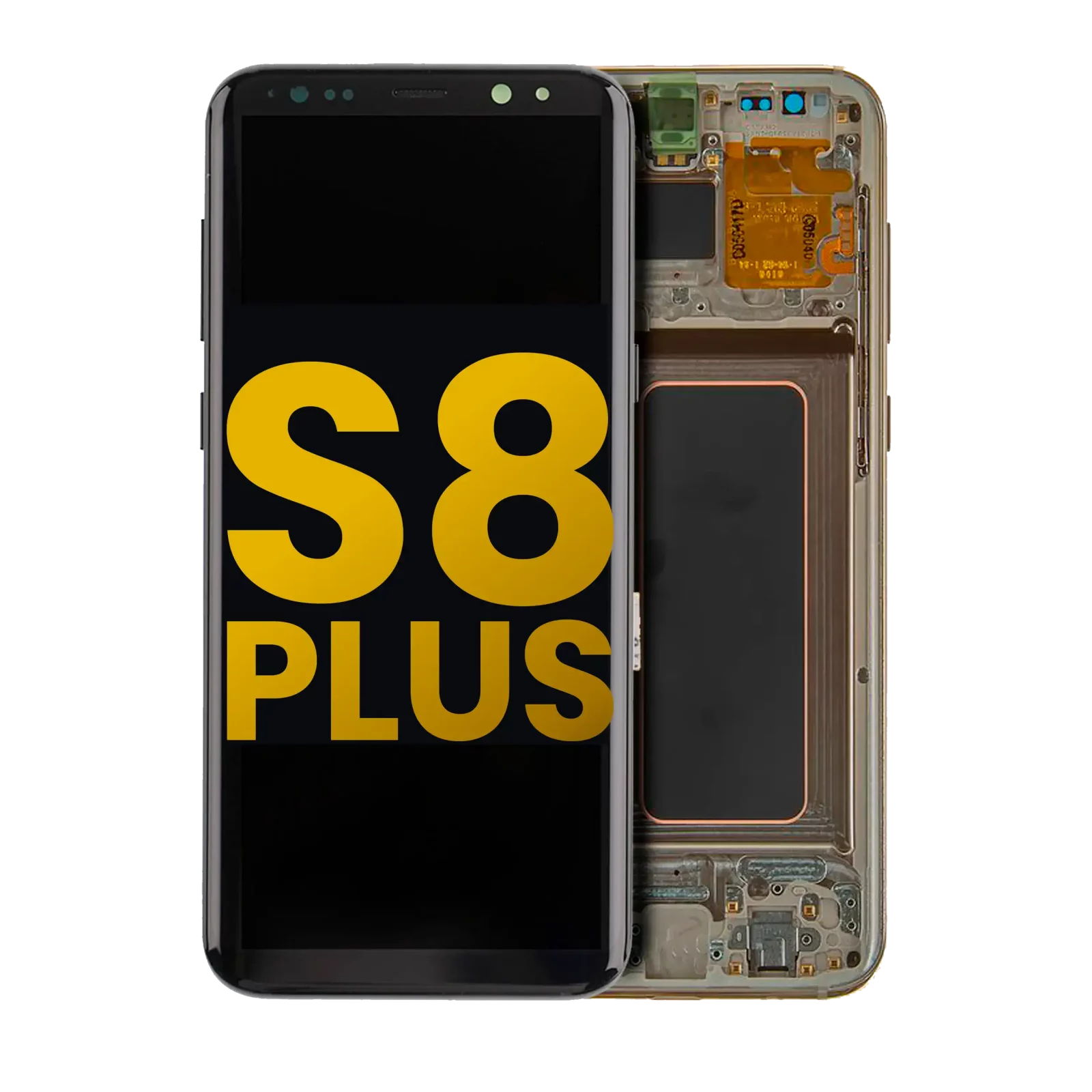 OLED Assembly With Frame For Samsung Galaxy S8 Plus (Refurbished) (Maple Gold)