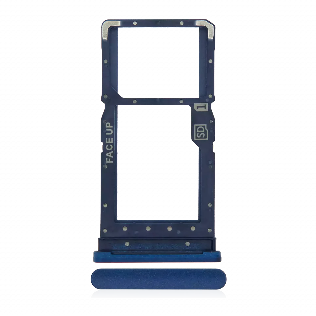 Sim Card Tray For Motorola Moto G Play (XT2093 / 2021) (Genuine OEM) (Misty Blue)
