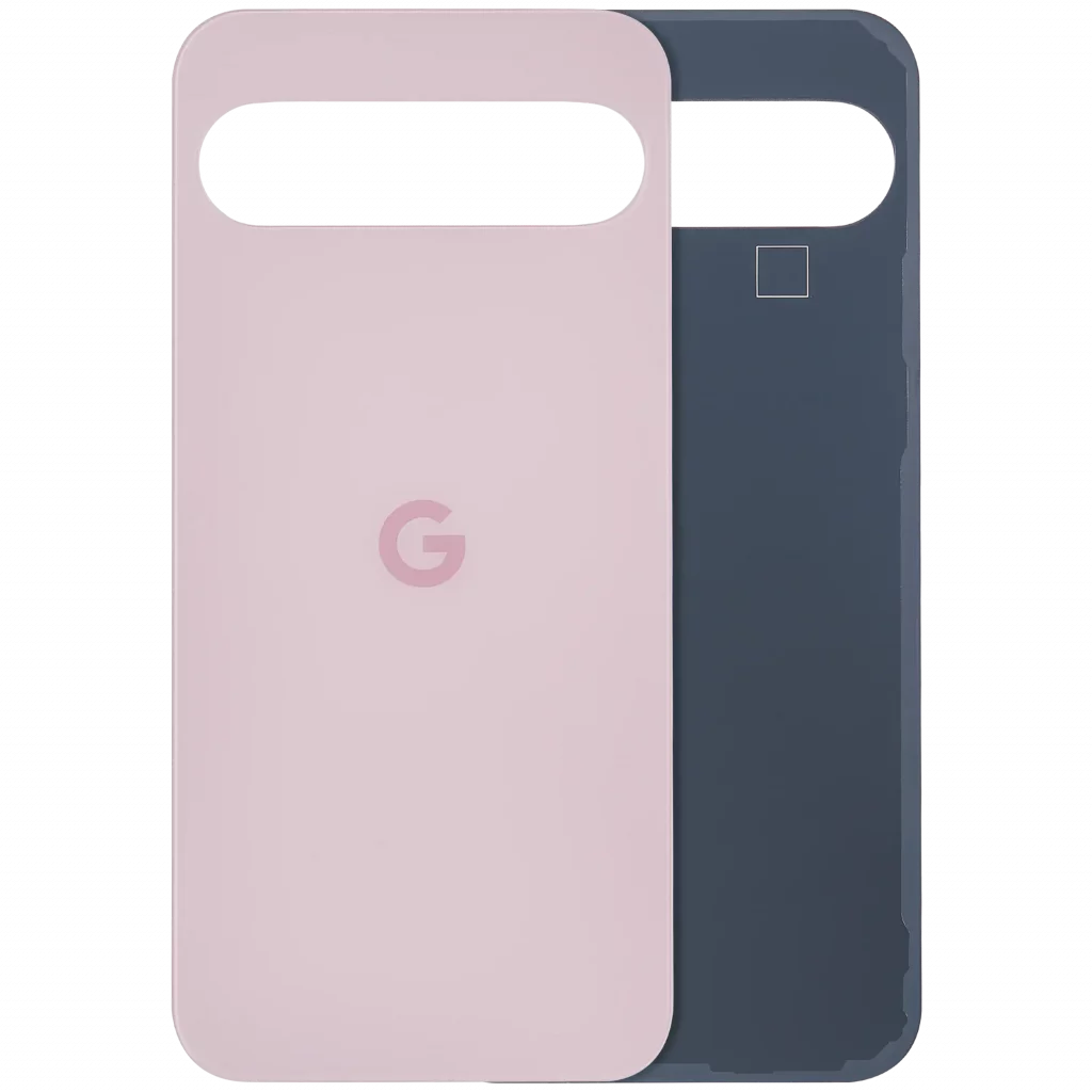 Back Cover Glass For Google Pixel 9 Pro XL (Used OEM Pull: Grade A) (Rose Quartz)