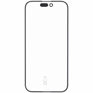 3 in 1 (Glass With OCA Pre-Installed + Polarizer Film) For iPhone 15 Pro (OCA Master) (2 Pack)