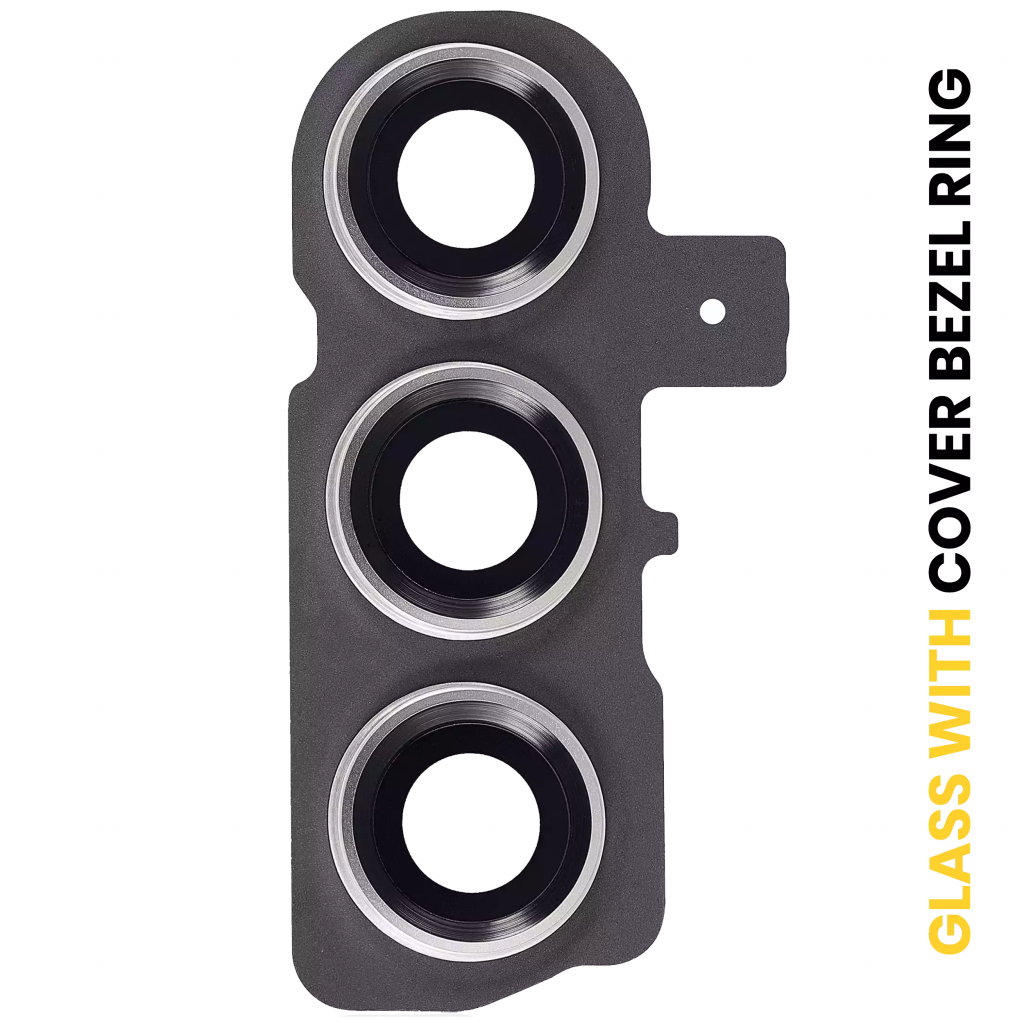 Back Camera Lens With Cover Bezel Ring For Samsung Galaxy S23 5G / S23 Plus 5G (Lime)