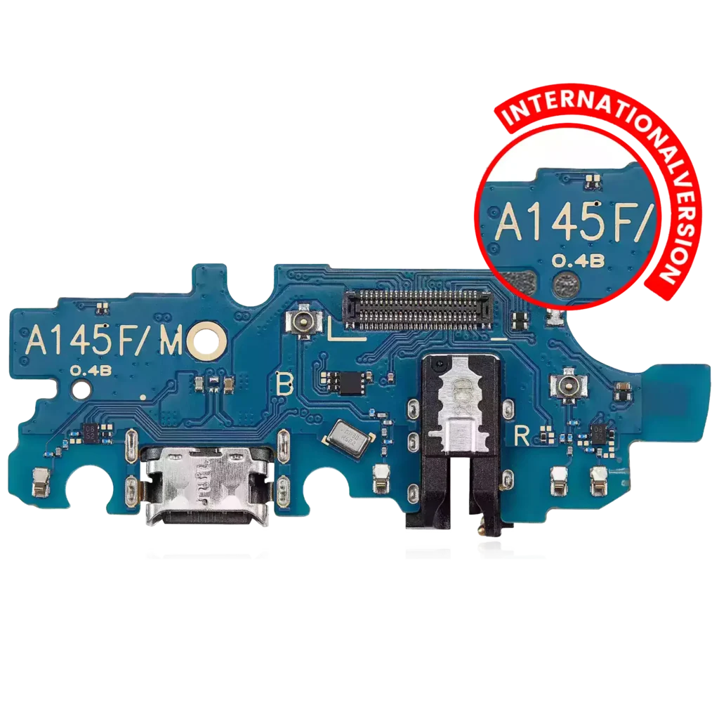 Charging Port With Board For Samsung Galaxy A14 (A145F / 2023) (International Version) (Aftermarket Plus)