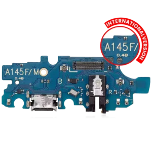 Charging Port With Board For Samsung Galaxy A14 (A145F / 2023) (International Version) (Aftermarket Plus)