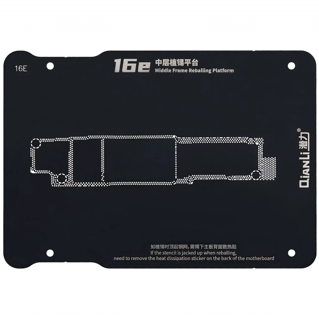 Middle Frame Reballing Platform For iPhone 16e (Qianli)