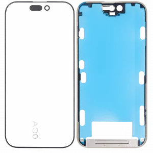 3 in 1 (Glass With OCA Pre-Installed + Frame) For iPhone 16 Pro (OCA Master)