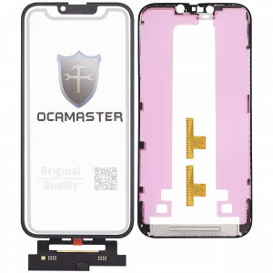 4 in 1 Short Flex (Digitizer Touch With Glass + OCA + Frame Pre-installed) For iPhone 14 Plus (OCA Master)