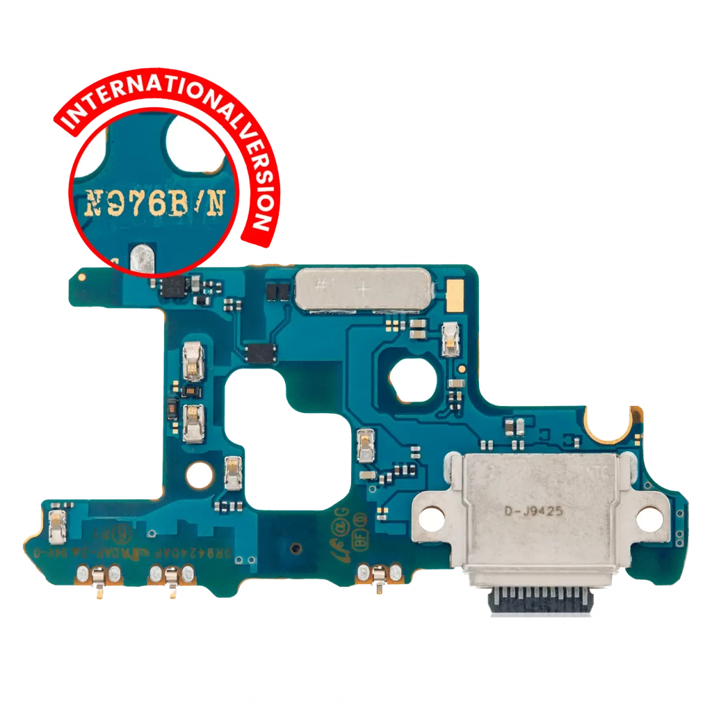 Charging Port With Board For Samsung Galaxy Note 10 Plus 5G (N976B/N) (International Version) (Premium)