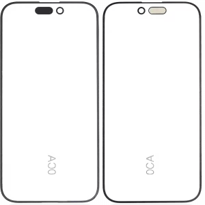 Frame Only For iPhone 15 Pro (5 Pack) (OCA Masterr)