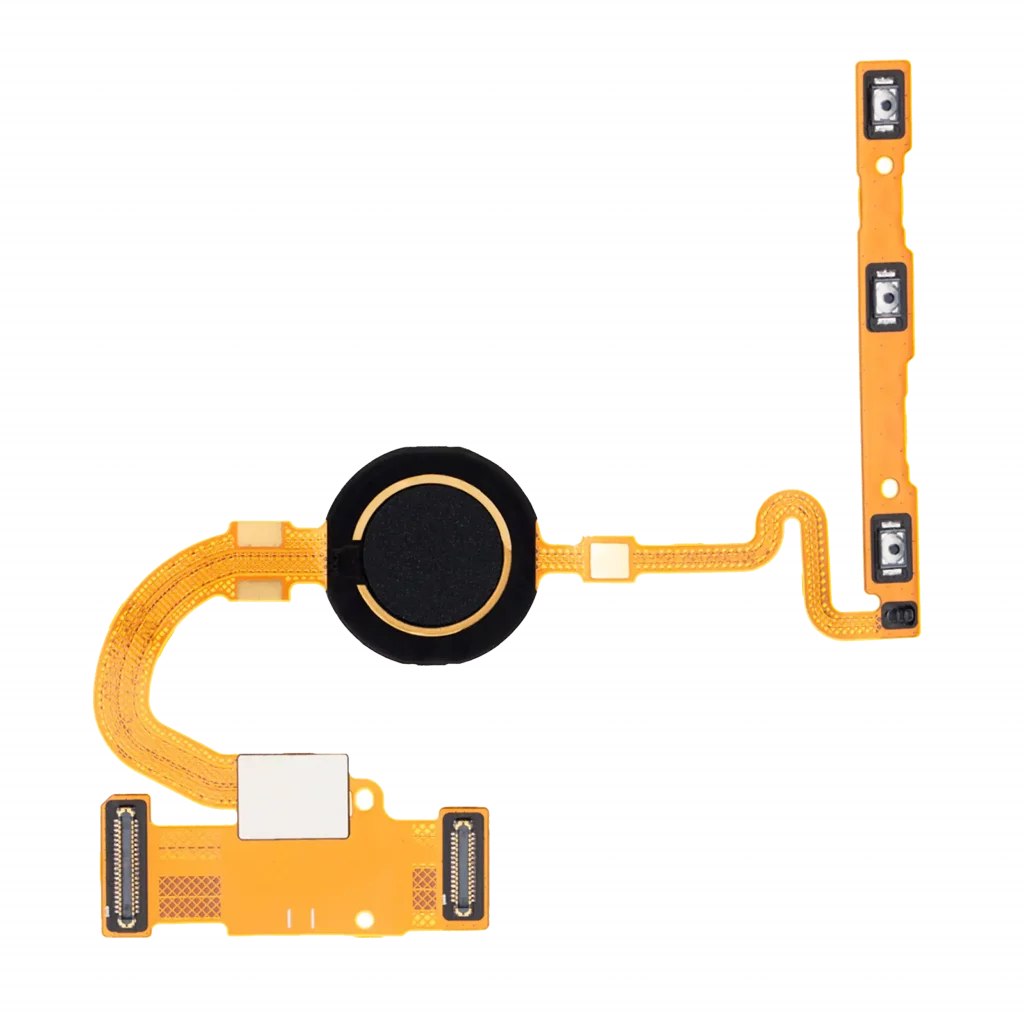Fingerprint Reader With Flex Cable For Google Pixel 5 (Genuine OEM) (Just Black)