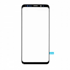 Front Glass With OCA Pre-Installed For Samsung Galaxy S9 Plus (Black) (125 um)
