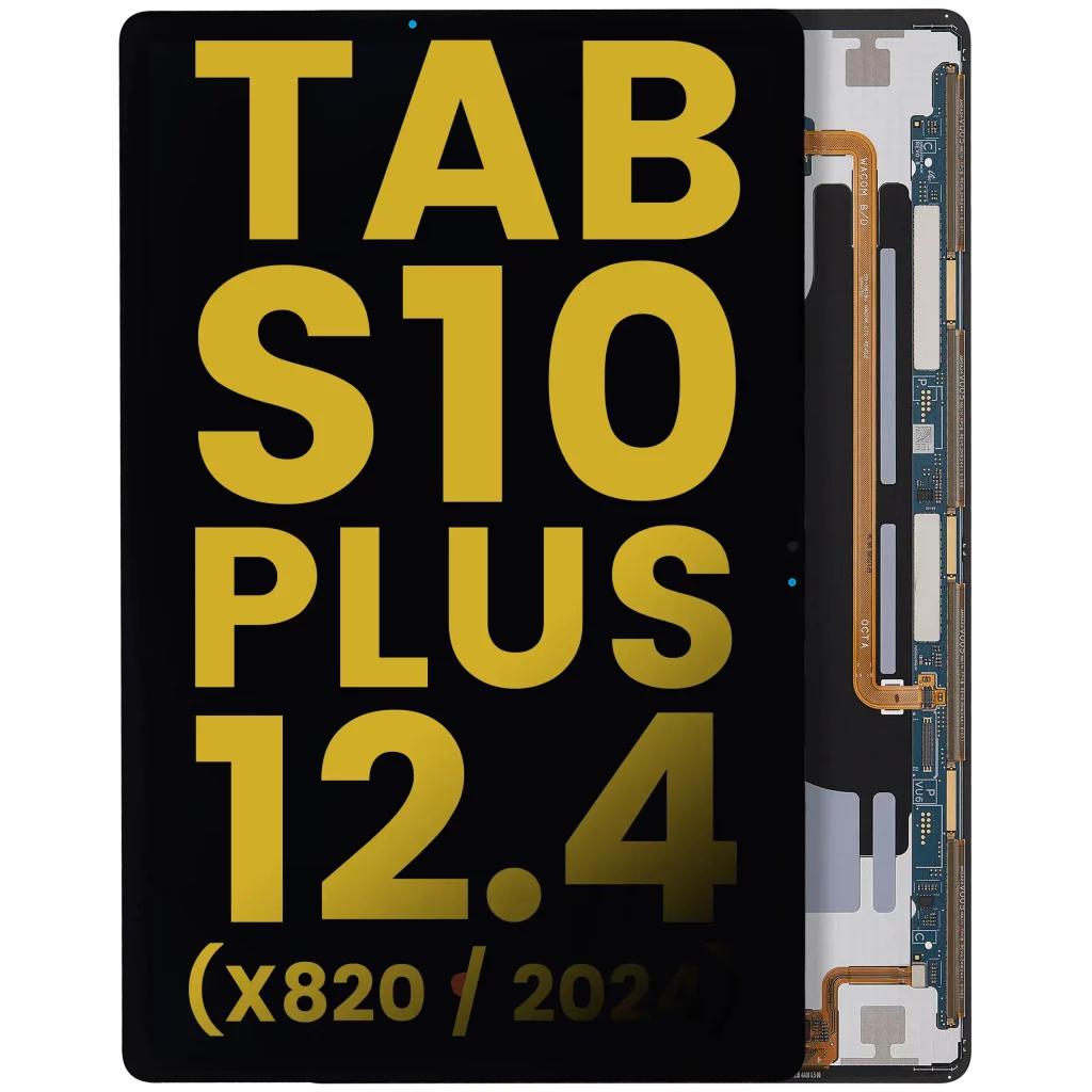 OLED Assembly Without Frame For Samsung Galaxy Tab S10 Plus 12.4" (X820) (2024) (Refurbished) (Black)
