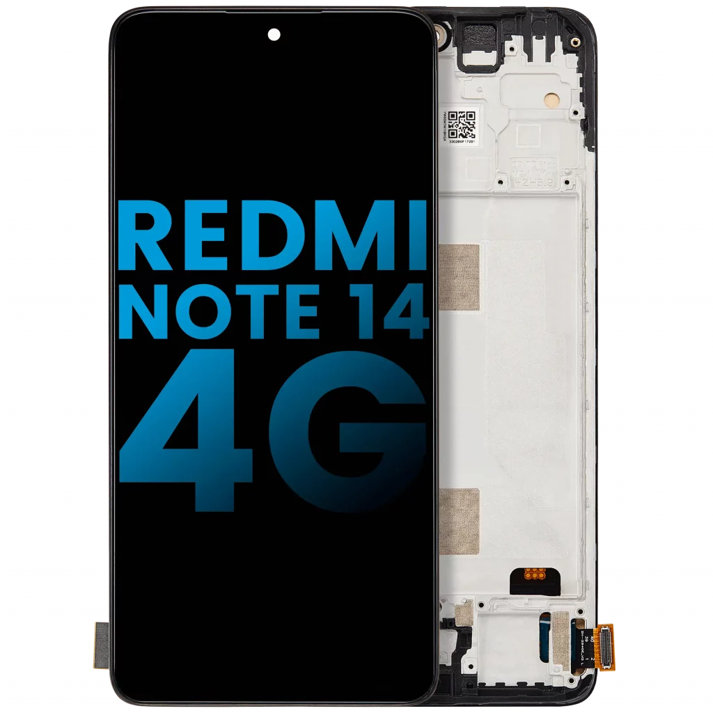 LCD Assembly With Frame For Xiaomi Redmi Note 14 4G (International Version) (Aftermarket: Incell) (All Colors)
