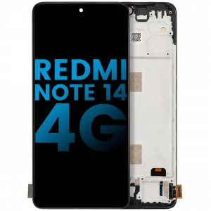 LCD Assembly With Frame For Xiaomi Redmi Note 14 4G (International Version) (Aftermarket: Incell) (All Colors)