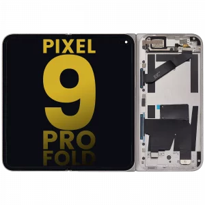 Inner OLED Assembly With Frame For Google Pixel 9 Pro Fold (Refurbished) (Porcelain)