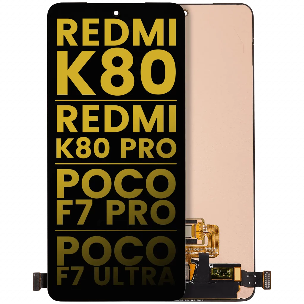OLED Assembly Without Frame For Xiaomi Redmi K80 / K80 Pro / Poco F7 Pro / Poco F7 UItra (Refurbished) (All Colors)