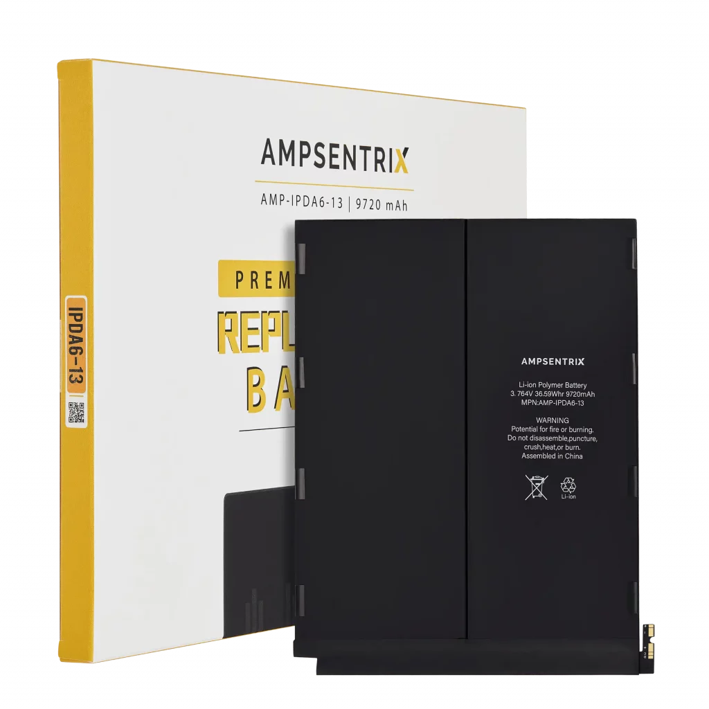 Replacement Battery For iPad Air 13" (2024) / iPad Air 13" (2025) / iPad Air 13" (2026) (AmpSentrix Pro)