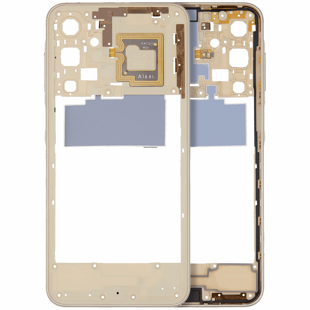Mid-Frame Housing For Samsung Galaxy A16 5G (A166U / 2024) (US Version) (Gold)