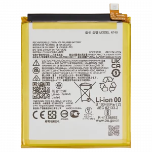 Replacement Battery For Motorola Moto G Pure (XT2163 / 2021) / E20 (XT2155 / 2021) (NT40) (Genuine OEM)