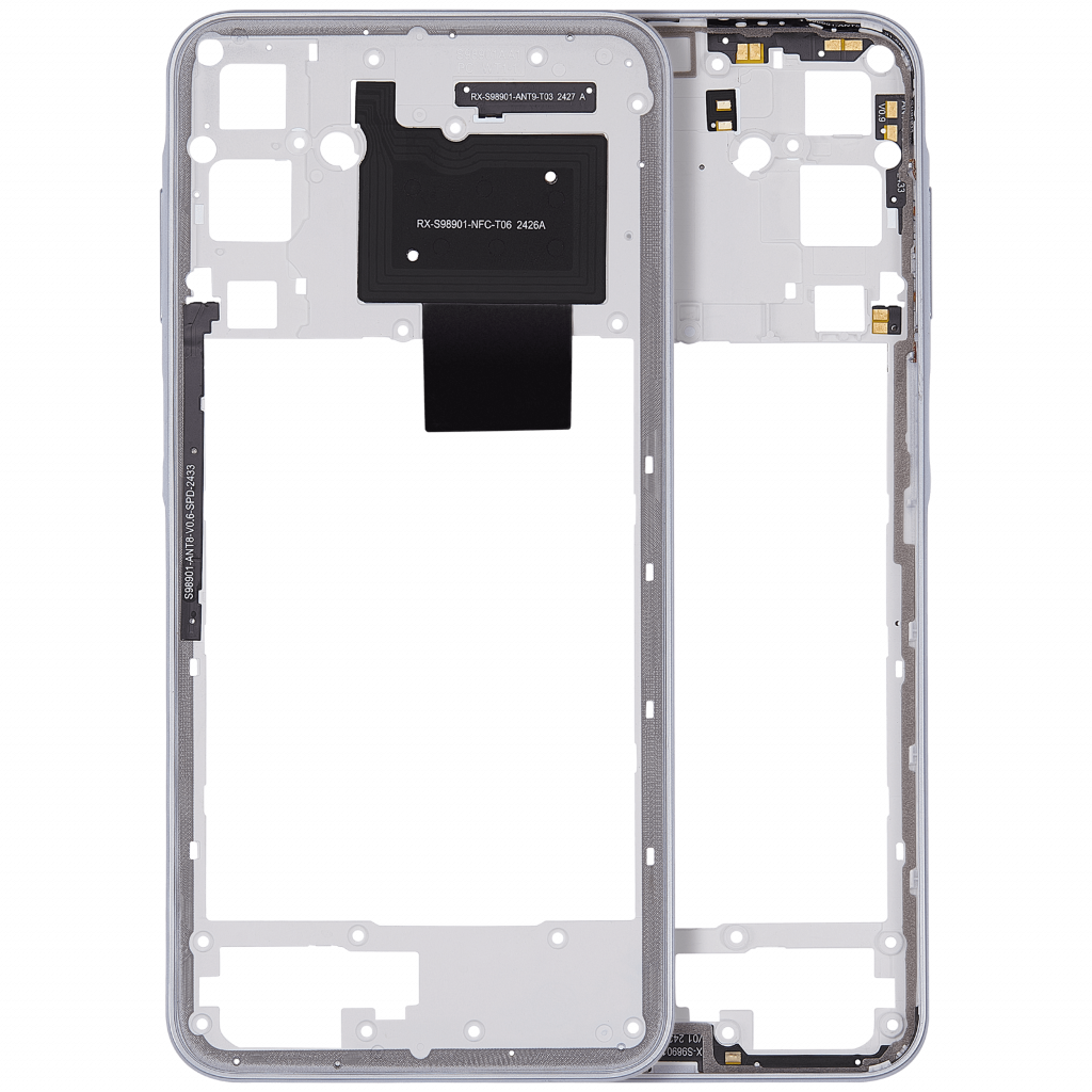 Mid-Frame Housing For Samsung Galaxy A16 5G (A166P / 2024) (Light Gray)