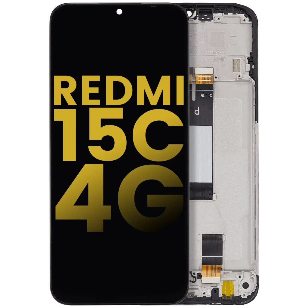 LCD Assembly With Frame For Xiaomi Redmi 15C 4G / Poco C85 (Refurbished) (All Colors)