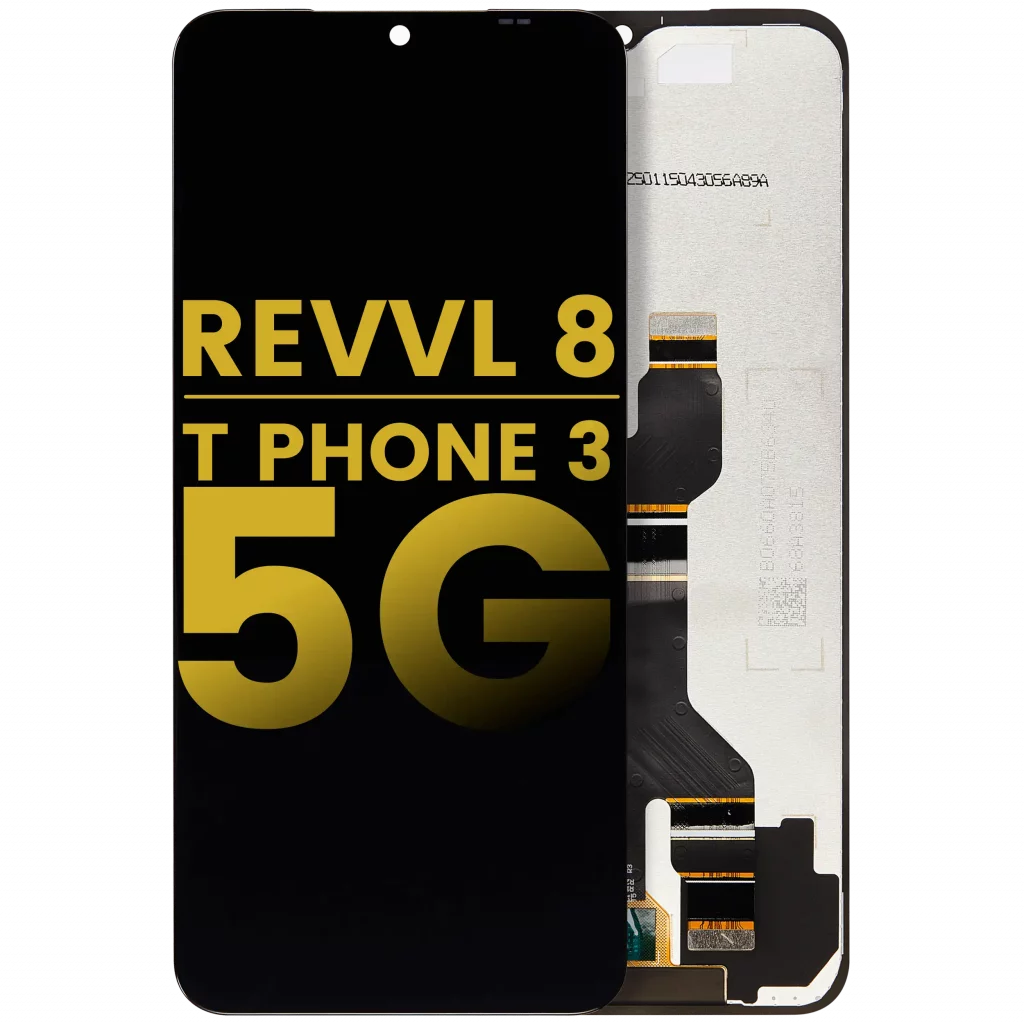 LCD Assembly Without Frame For T-Mobile Revvl 8 / T Phone 3 5G (Refurbished) (All Colors)