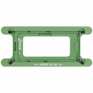 Magnetic Pressure Holding Mold Compatible For iPhone 15Pro (2 Pack) (XHZC)