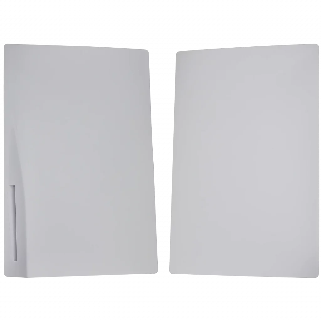 Faceplate Cover (Top & Bottom) For Sony PlayStation 5 Disc Edition (White)