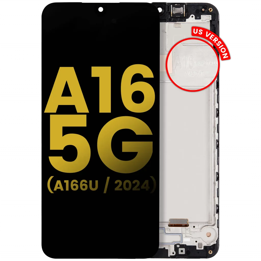 OLED Assembly With Frame For Samsung Galaxy A16 5G (A166U / 2024) (US Version) (Refurbished) (All Colors)