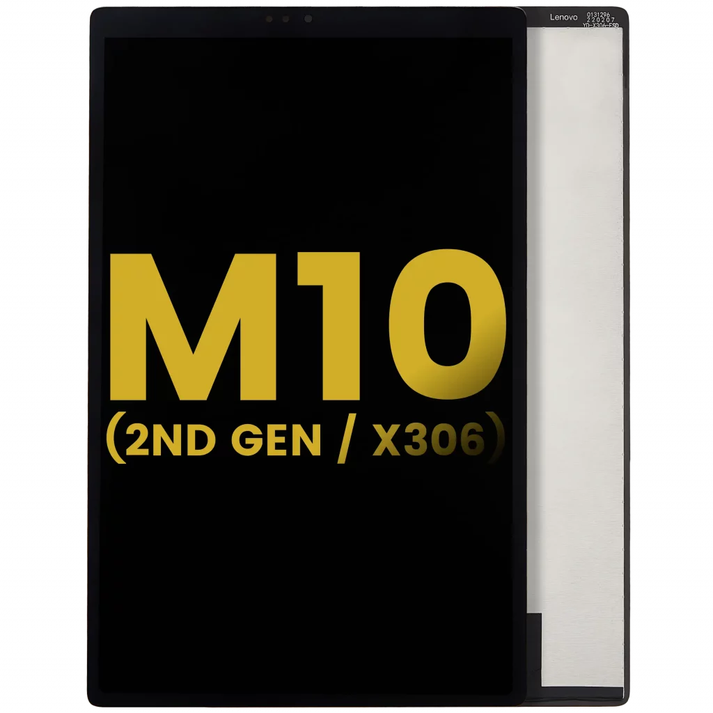 LCD Assembly Without Frame For Lenovo Tab M10 (TB-X306) (2nd Gen) (HD)(Refurbished) (Black)