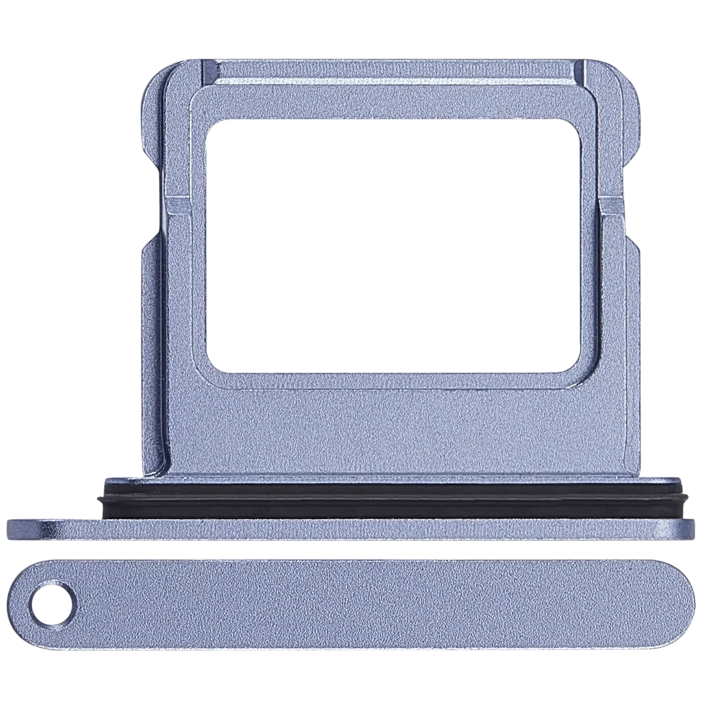 Single Sim Card Tray Compatible For iPhone 17 (Mist Blue)
