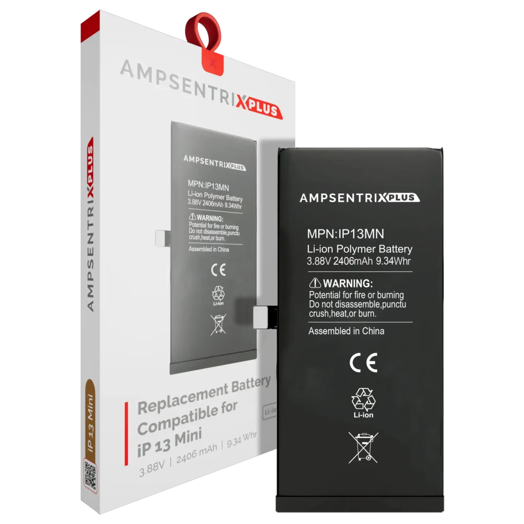 Replacement Battery For iPhone 13 Mini (AmpSentrix Plus)