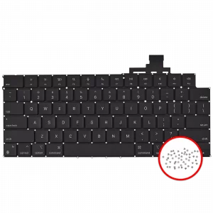 Keyboard W/ Backlight & Screws For MacBook Air 13" (A2681 / Mid 2022) (US English)
