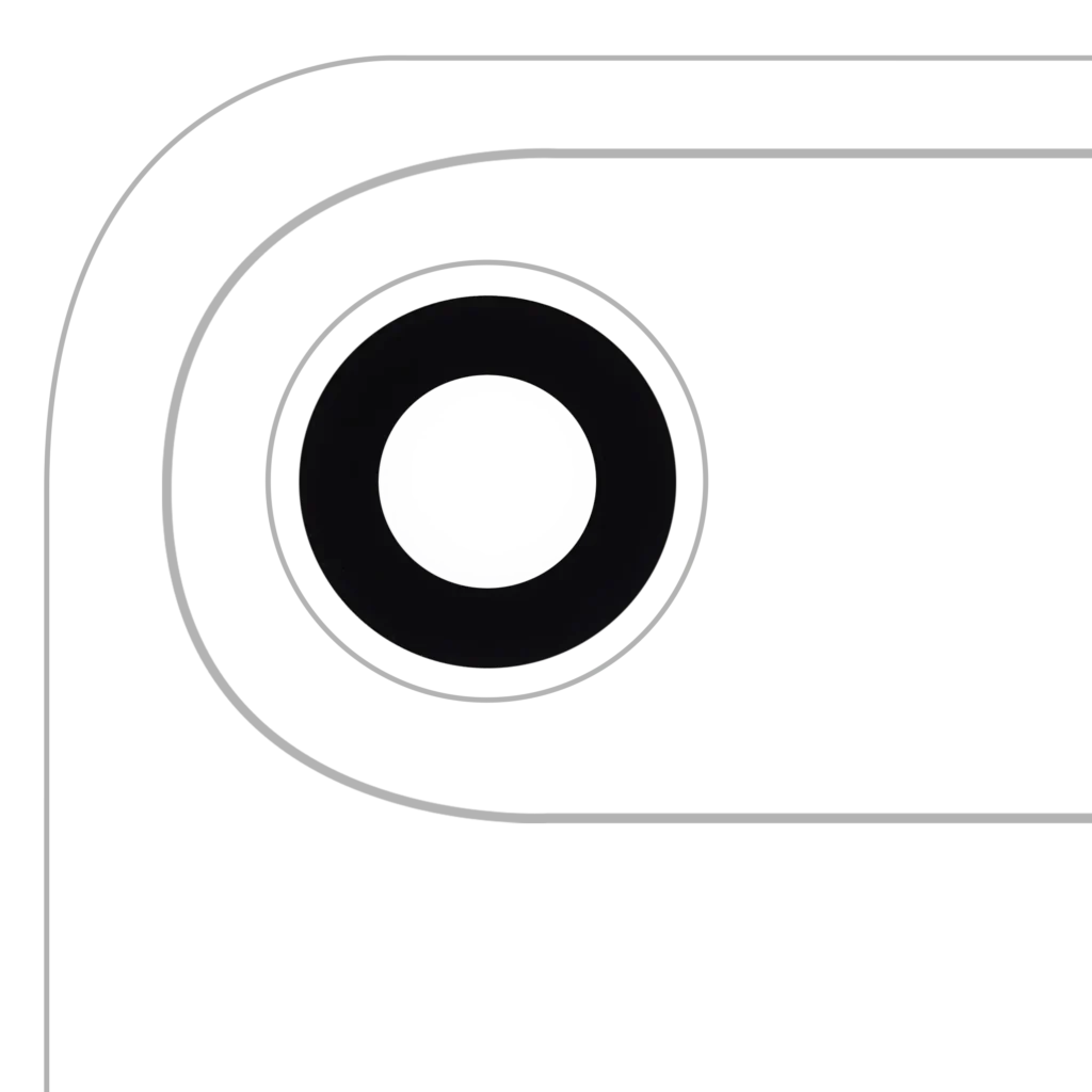 Back Camera Lens (Glass Only) With Adhesive For iPhone Air (Real Sapphire) (Premium)