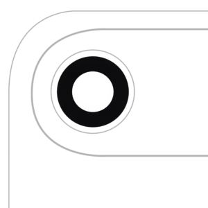 Back Camera Lens (Glass Only) With Adhesive For iPhone Air (Real Sapphire) (Premium)