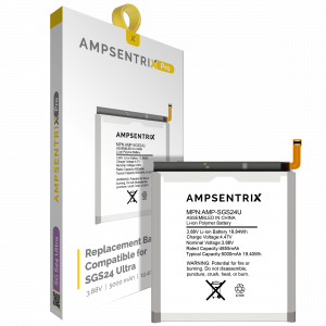 Replacement Battery For Samsung Galaxy S24 Ultra (AmpSentrix Pro)