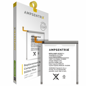 Replacement Battery For Samsung Galaxy S21 Plus (AmpSentrix Pro)