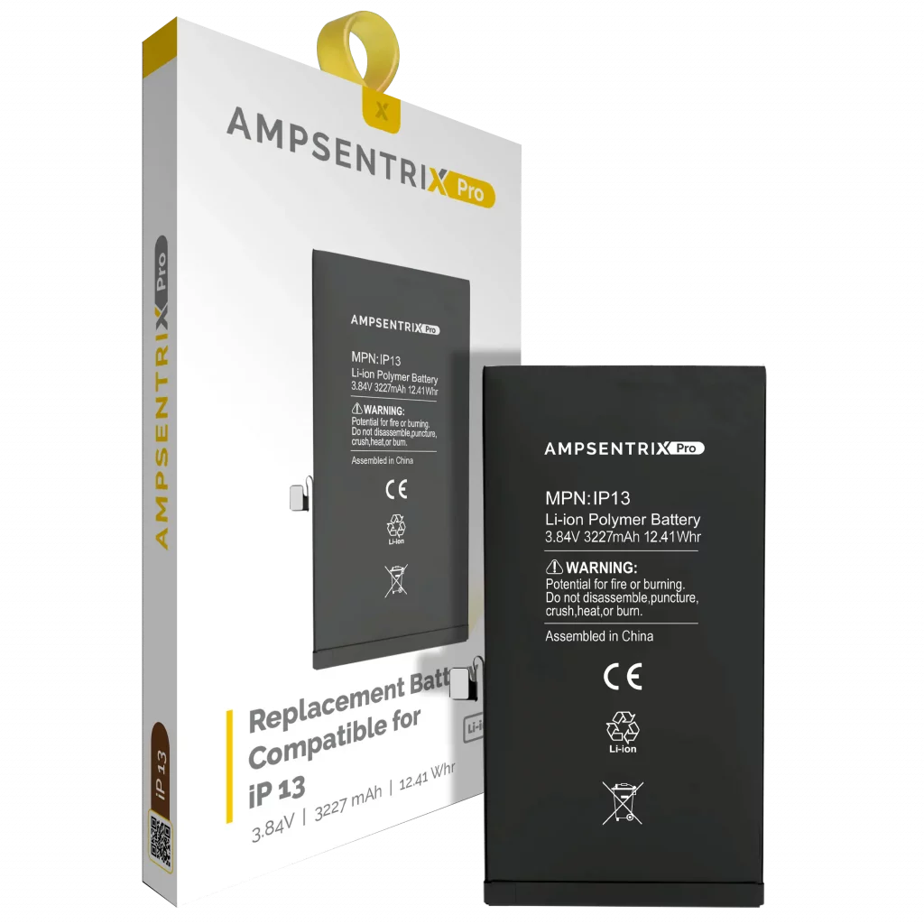 Replacement Battery For iPhone 13 (AmpSentrix Pro)