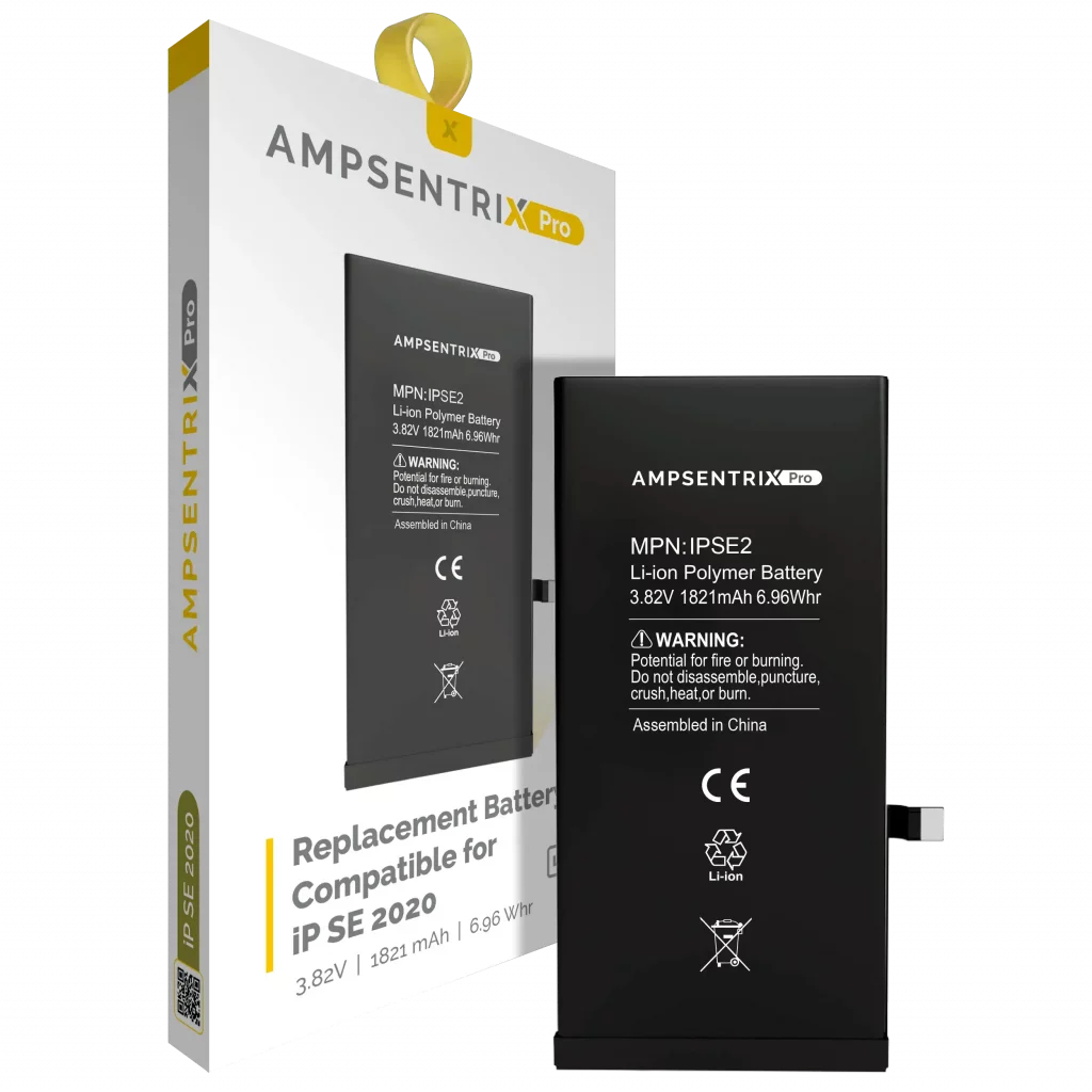 Replacement Battery For iPhone SE (2020) (AmpSentrix Pro)