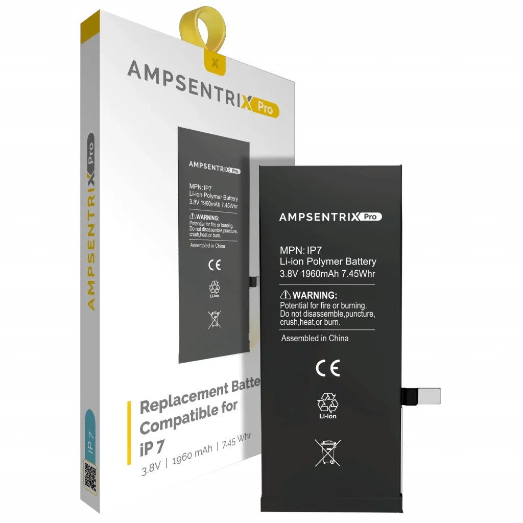 Replacement Battery For iPhone 7 (AmpSentrix Pro)