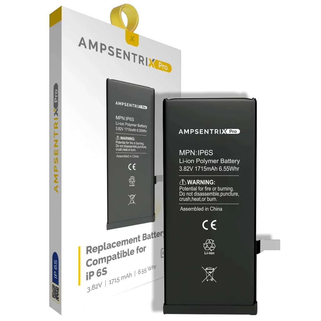 Replacement Battery For iPhone 6S (AmpSentrix Pro)